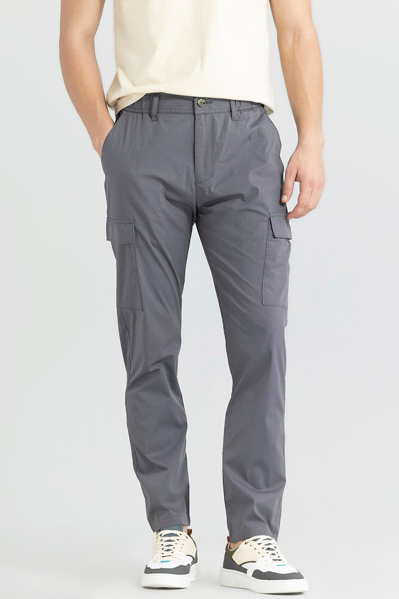 SNITCH Everett Grey Cargo Pant - Image 1